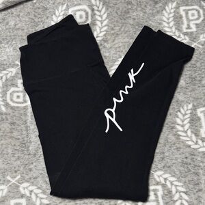 PINK Victoria's Secret Charcoal Leggings